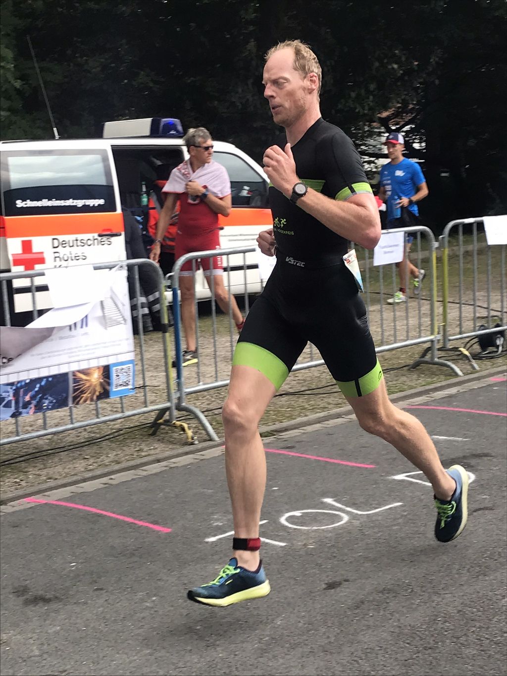 Andre Meyer  Zieleinlauf